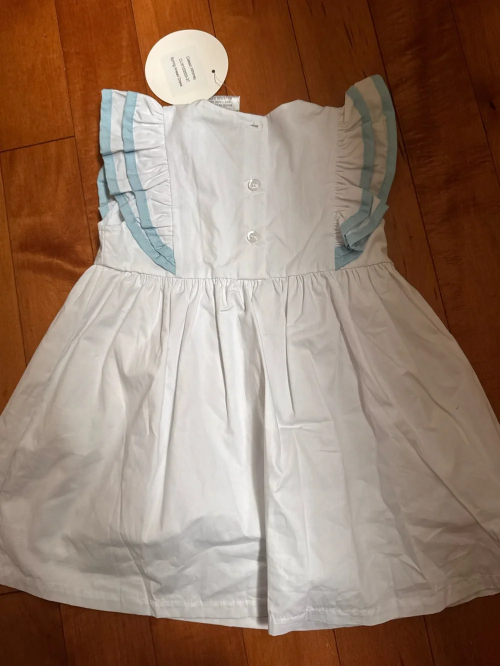 Angel sleeve dress toddler